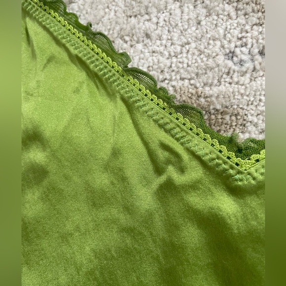 Luisa Cerano Chartreuse Silk Cami - Picture 8 of 10